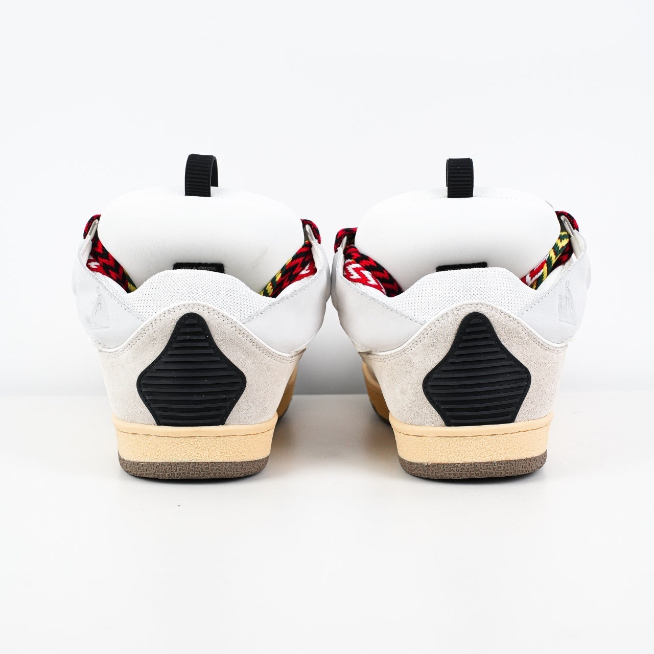 Lanvin Curb Suede Sneakers