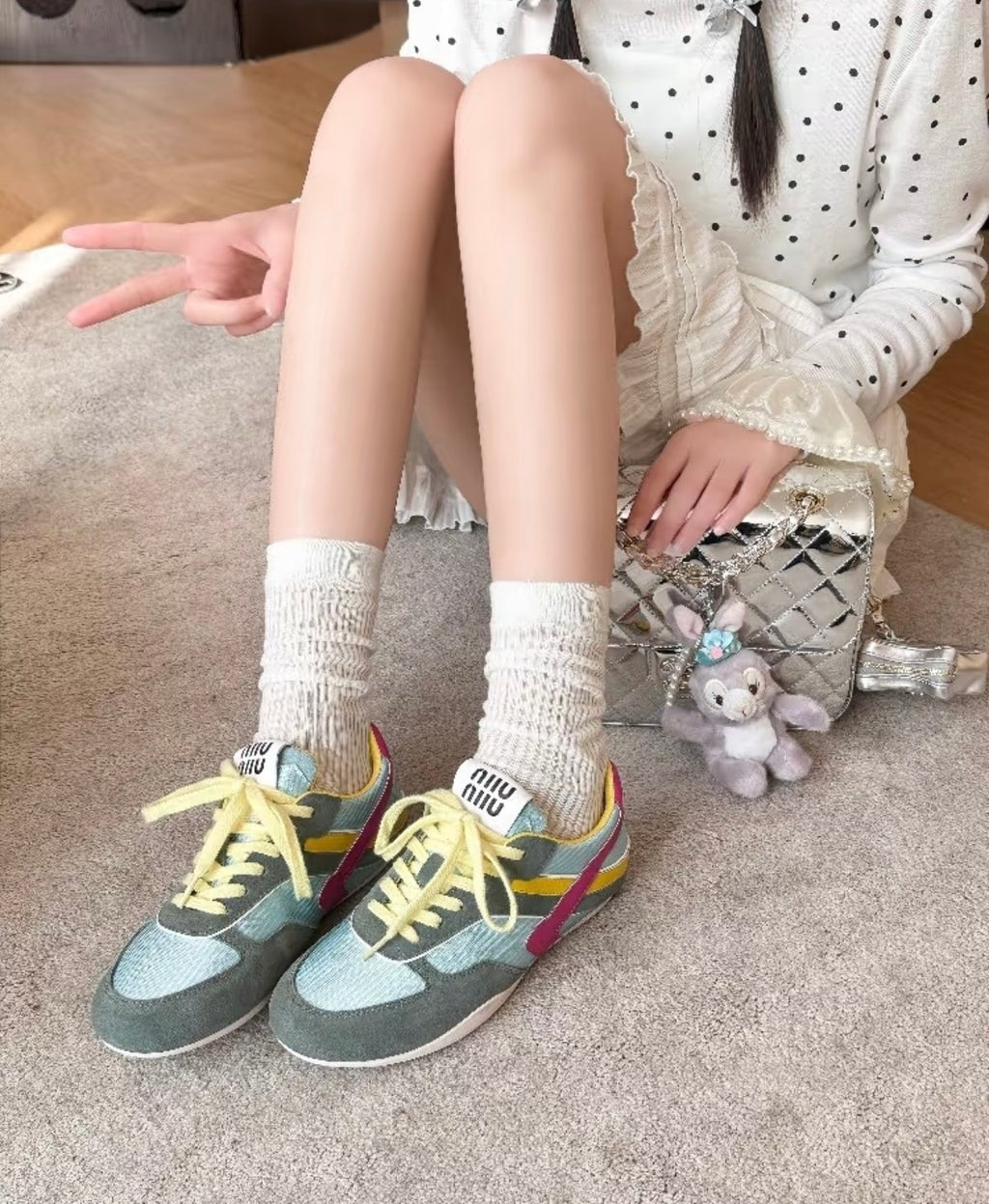 Miu Miu Gymnasium Sneakers