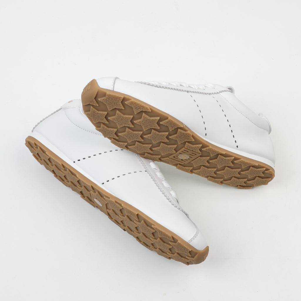 Miu Miu Plume Nappa Leather Sneakers