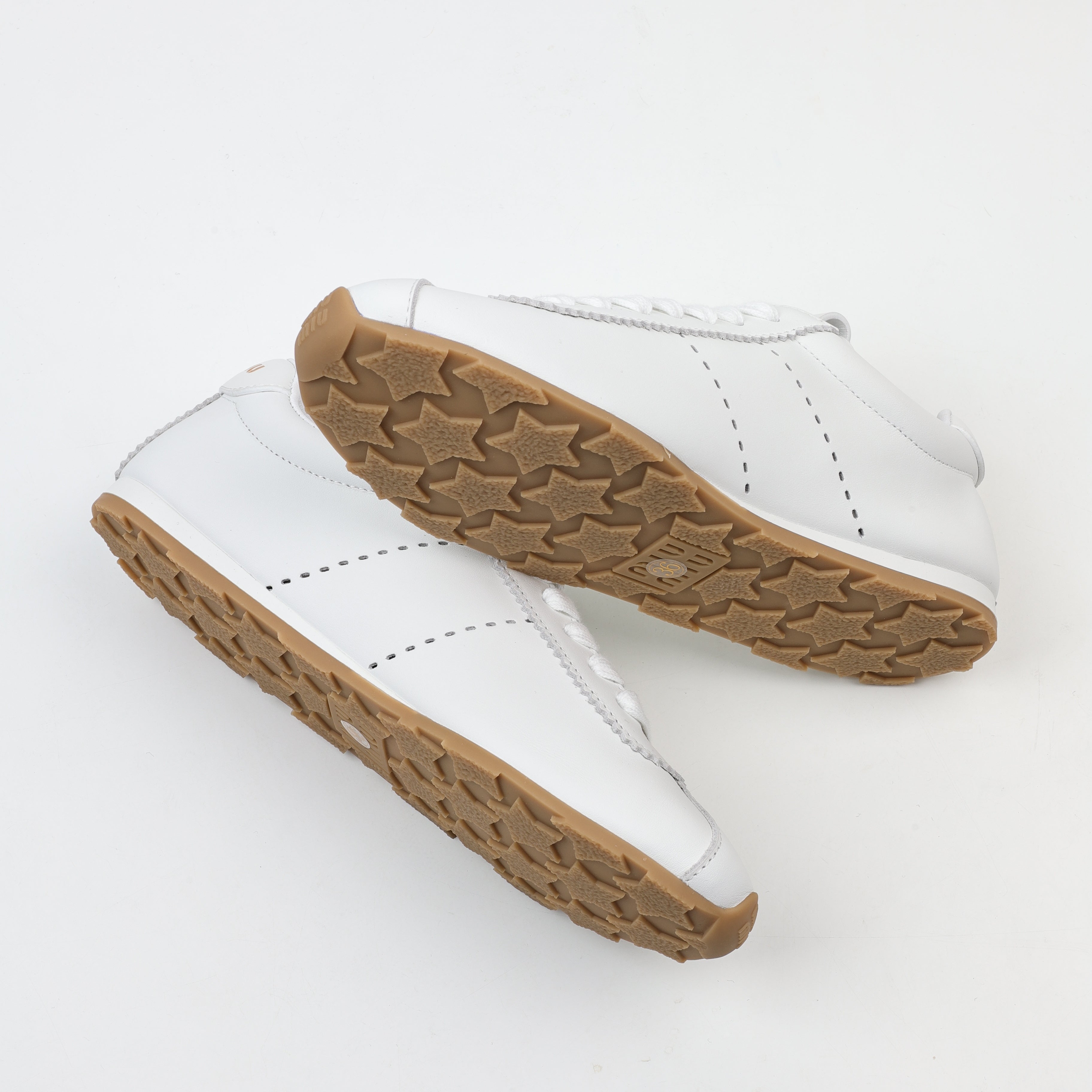 Miu Miu Plume Nappa Leather Sneakers