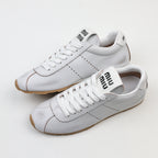 Miu Miu Plume Nappa Leather Sneakers