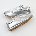 Miu Miu Plume Mordoré Calfskin Low Top Sneakers