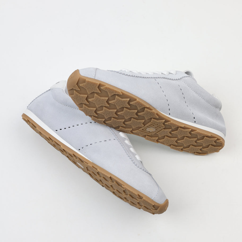 Miu Miu Plume Mordoré Calfskin Low Top Sneakers