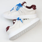 Miu Miu Double Laces Leather Low Top Sneakers