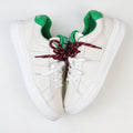 Miu Miu Double Laces Leather Low Top Sneakers
