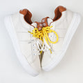 Miu Miu Double Laces Leather Low Top Sneakers