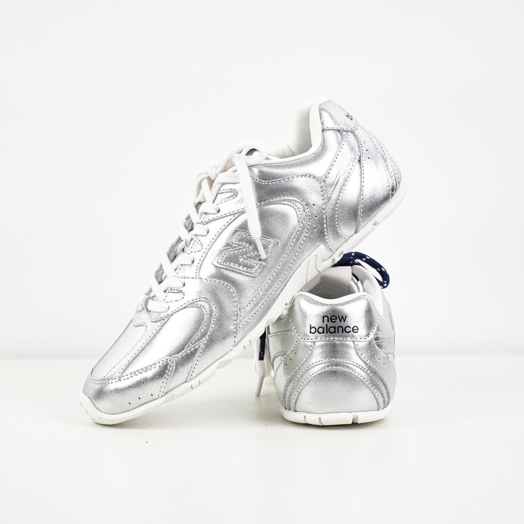 Miu Miu x New Balance 530 SL Suede and Mesh Sneakers