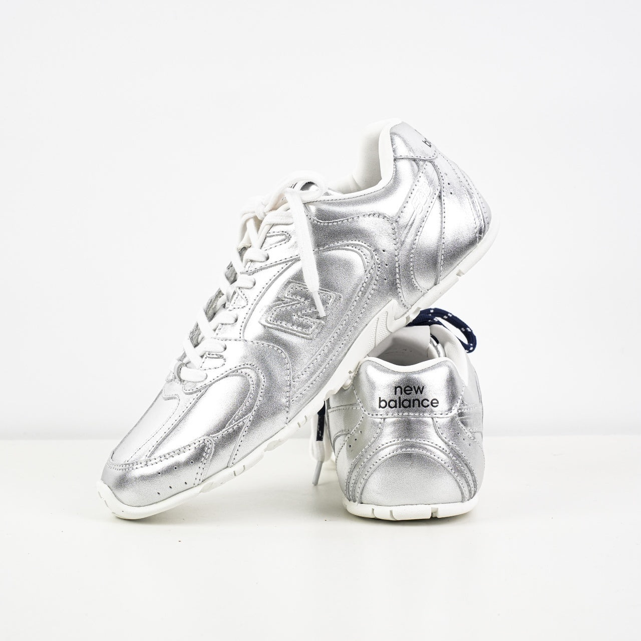 Miu Miu x New Balance 530 SL Suede and Mesh Sneakers