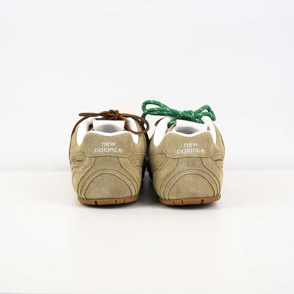 Miu Miu x New Balance 530 SL Suede and Mesh Sneakers