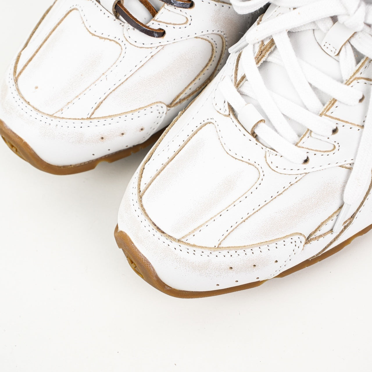 Miu Miu x New Balance 530 SL Suede and Mesh Sneakers