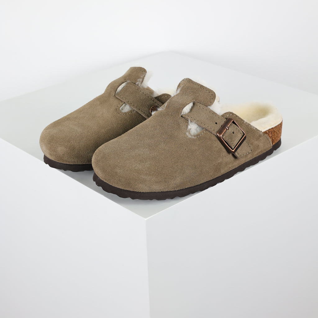 Birkenstock Boston Shearling Slip-Ons