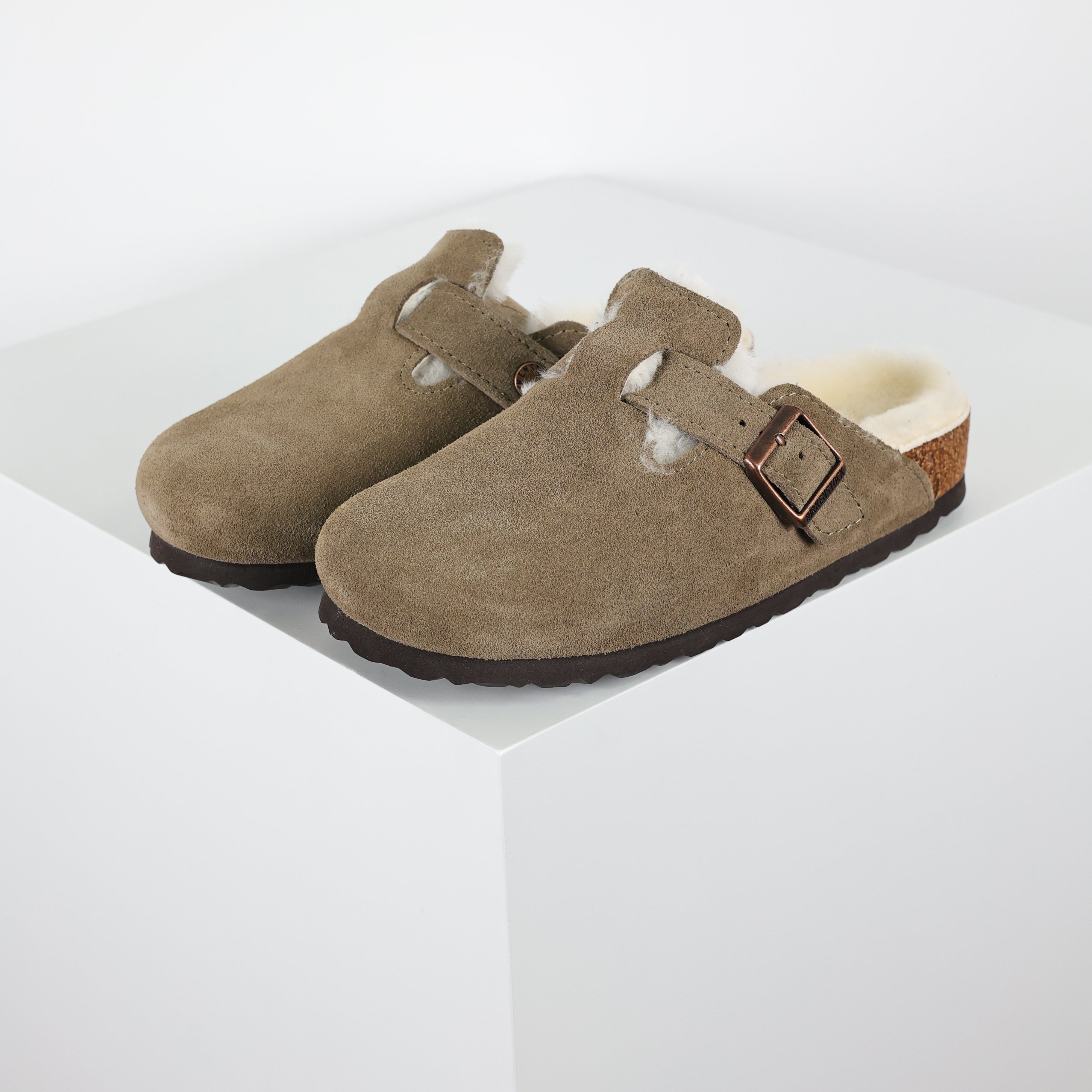 Birkenstock Boston Shearling Slip-Ons