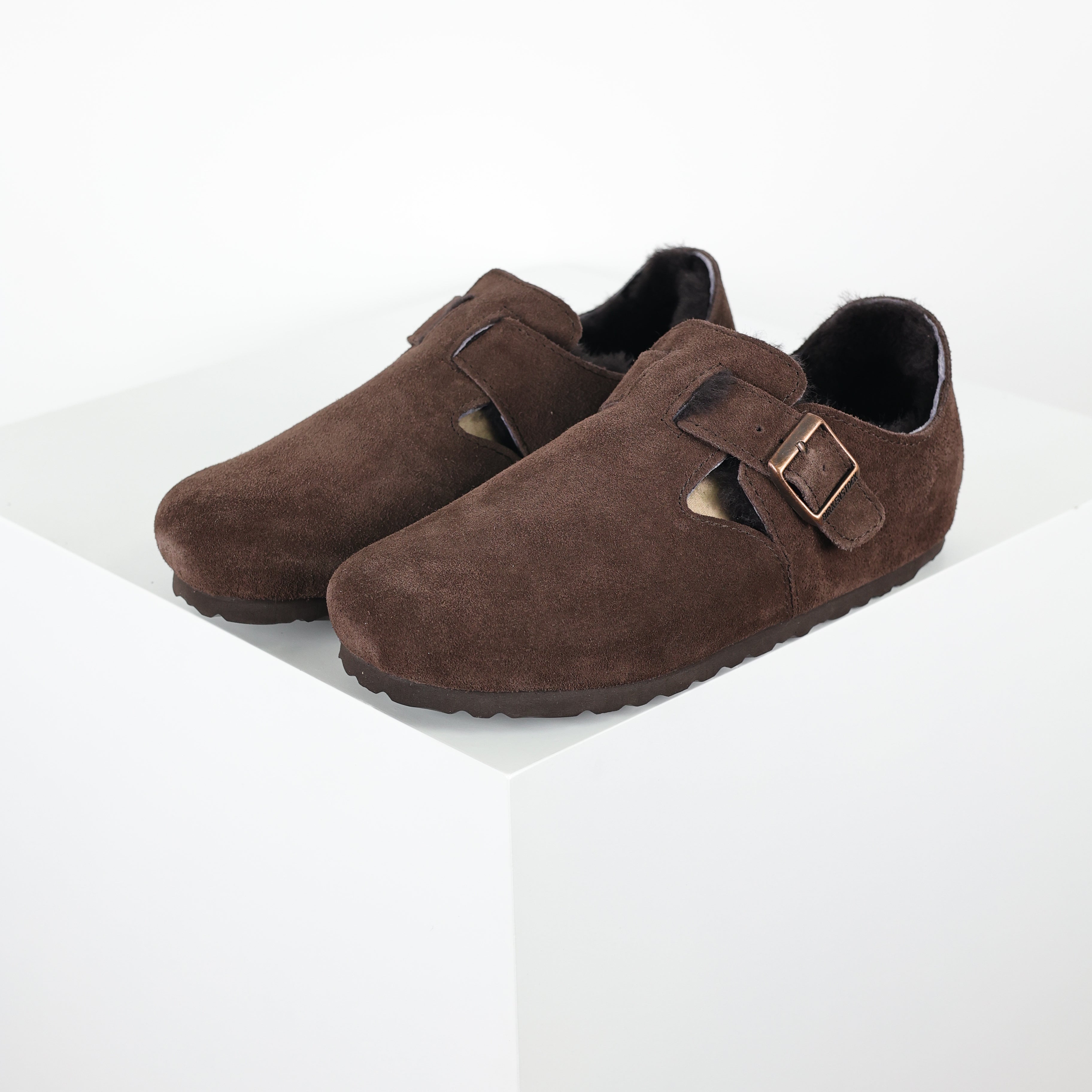Birkenstock London Suede Leather Low Shoes