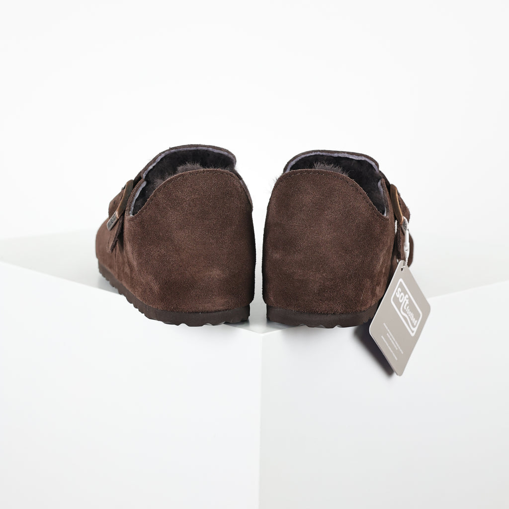 Birkenstock London Suede Leather Low Shoes
