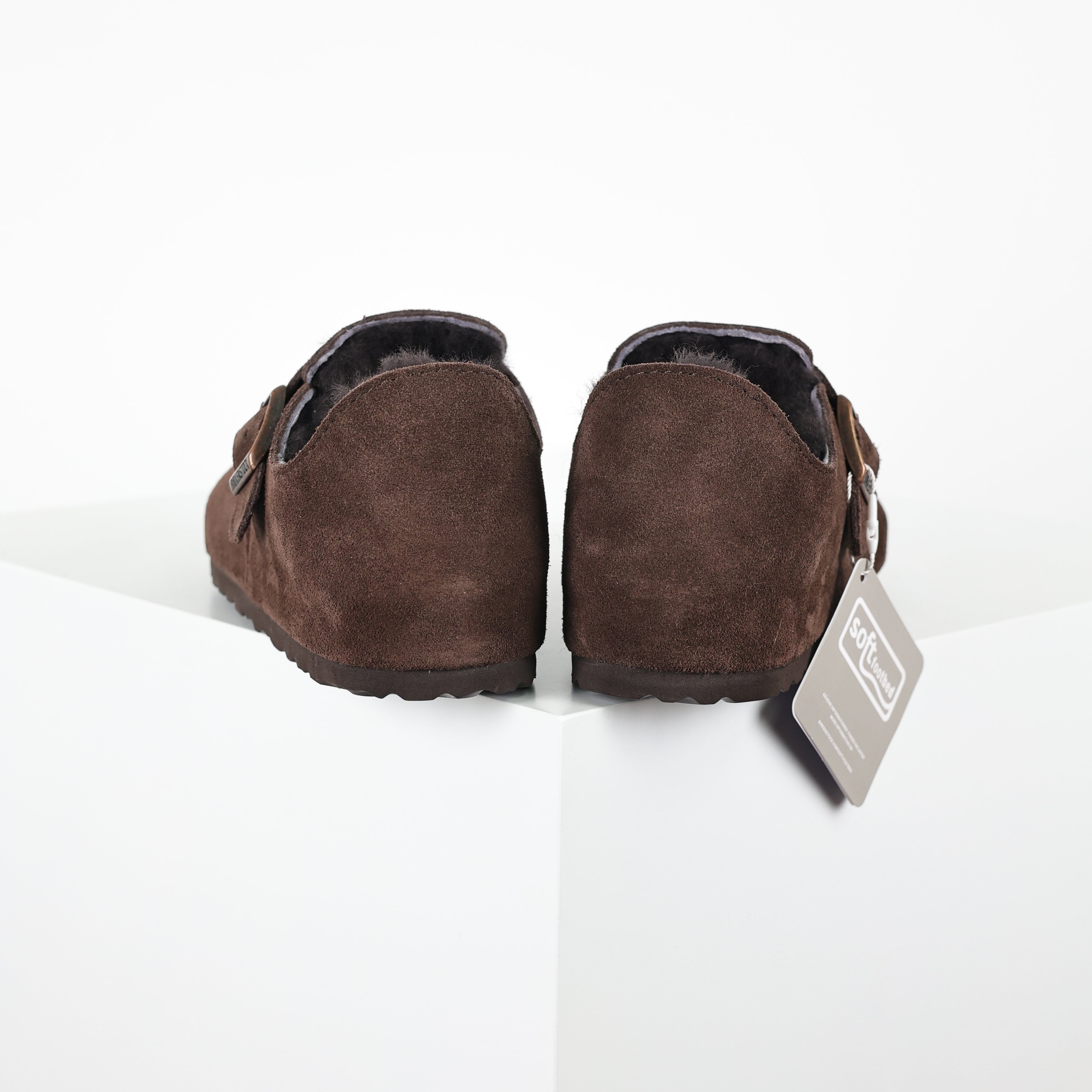 Birkenstock London Suede Leather Low Shoes