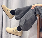 Birkenstock London Suede Leather Low Shoes
