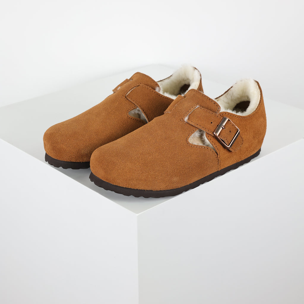 Birkenstock London Suede Leather Low Shoes