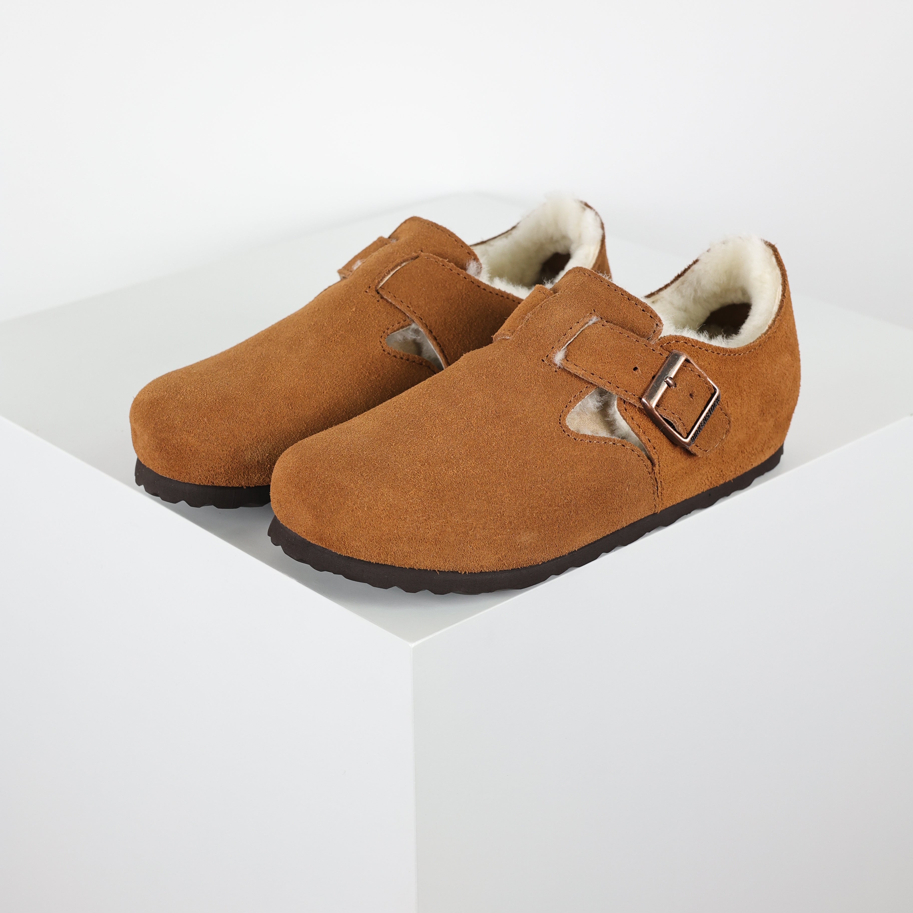 Birkenstock London Suede Leather Low Shoes
