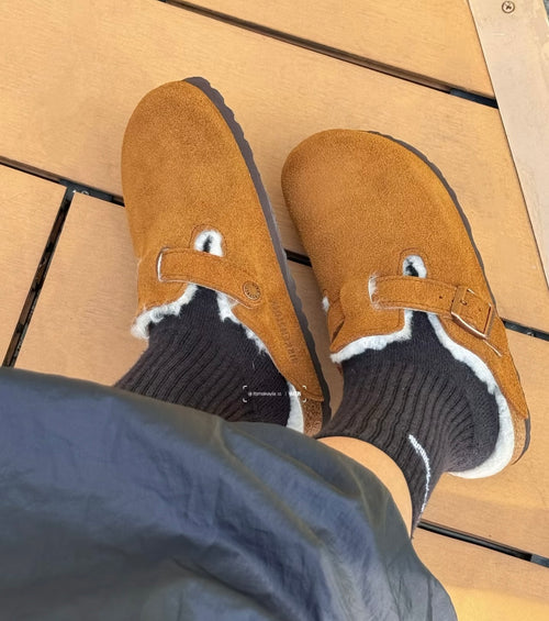 Birkenstock London Suede Leather Low Shoes