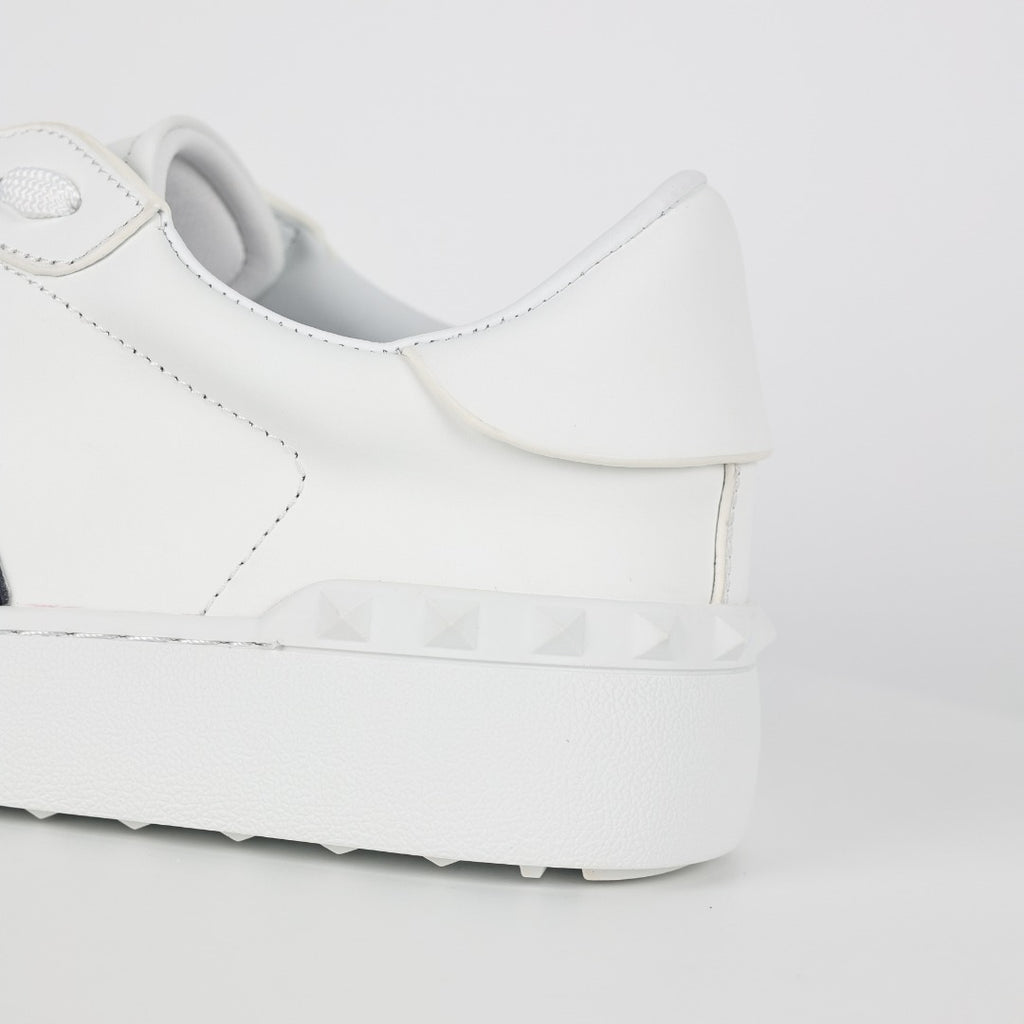 Valentino Open Leather Sneakers