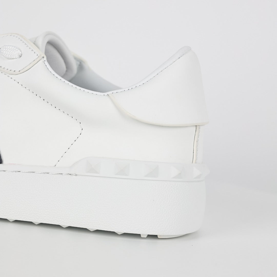 Valentino Open Leather Sneakers