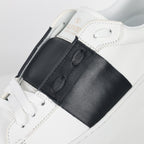 Valentino Open Leather Sneakers