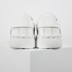 Valentino Open Leather Sneakers
