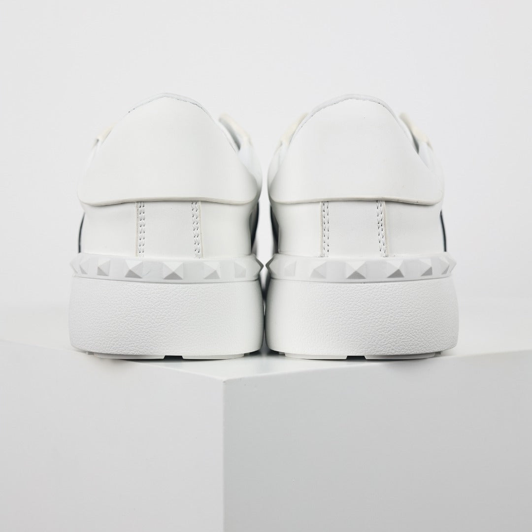 Valentino Open Leather Sneakers