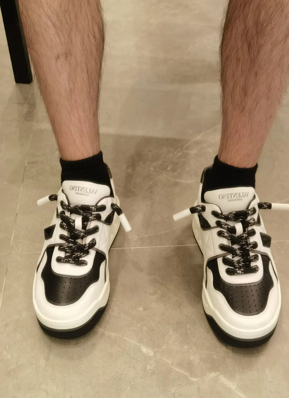 Valentino One Stud XL Low-Top Sneakers