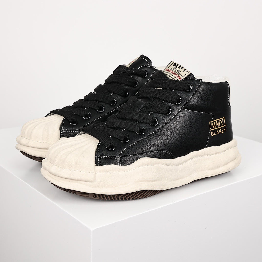 Maison Mihara Yasuhiro Blakey OG Sole Canvas High-Top Sneakers