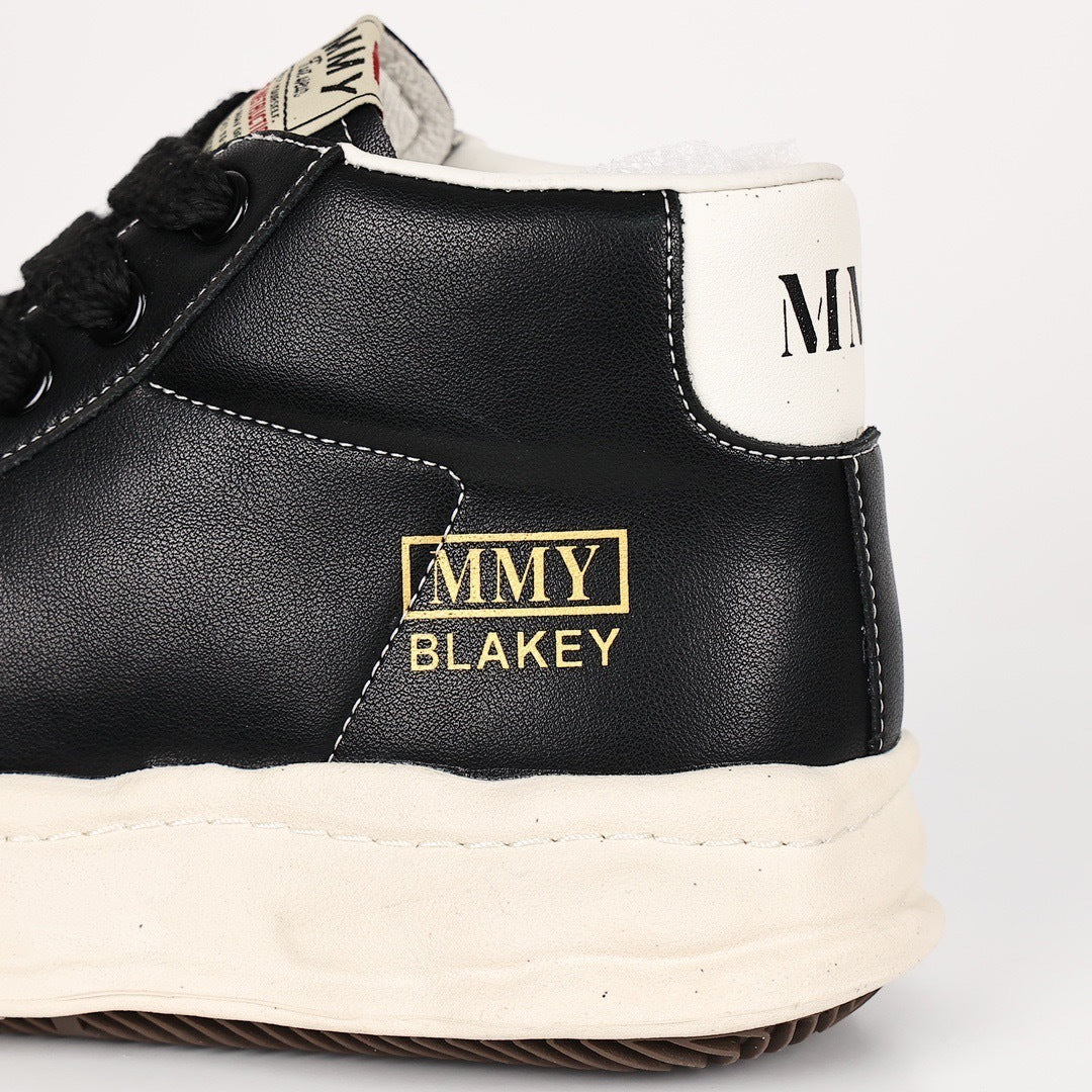 Maison Mihara Yasuhiro Blakey OG Sole Canvas High-Top Sneakers