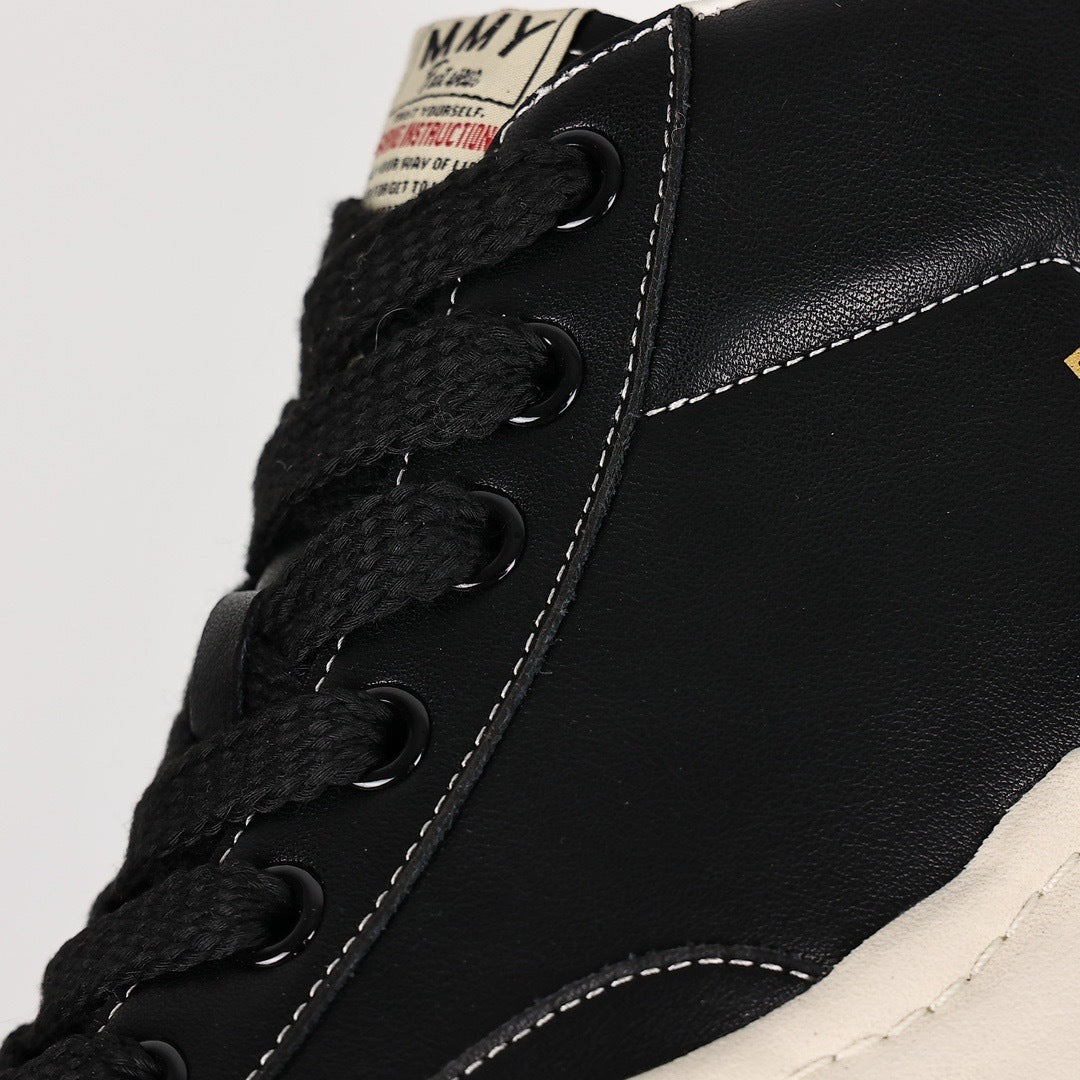 Maison Mihara Yasuhiro Blakey OG Sole Canvas High-Top Sneakers