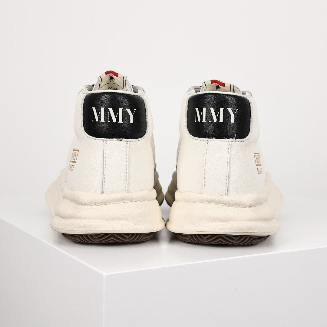 Maison Mihara Yasuhiro Blakey OG Sole Canvas High-Top Sneakers
