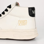 Maison Mihara Yasuhiro Blakey OG Sole Canvas High-Top Sneakers