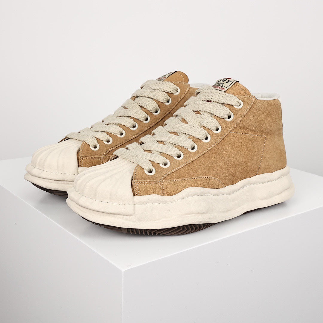 Maison Mihara Yasuhiro Blakey OG Sole Canvas High-Top Sneakers