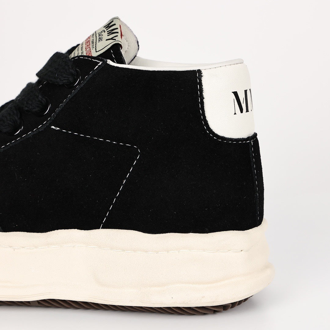 Maison Mihara Yasuhiro Blakey OG Sole Canvas High-Top Sneakers
