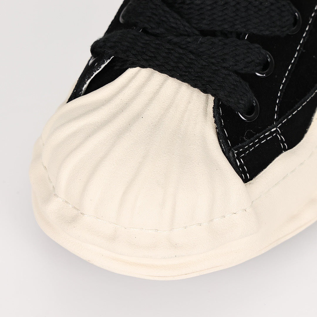 Maison Mihara Yasuhiro Blakey OG Sole Canvas High-Top Sneakers