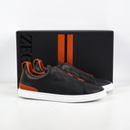 Zegna Triple Stitch Deerskin Sneakers