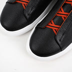 Zegna Triple Stitch Deerskin Sneakers