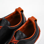 Zegna Triple Stitch Deerskin Sneakers