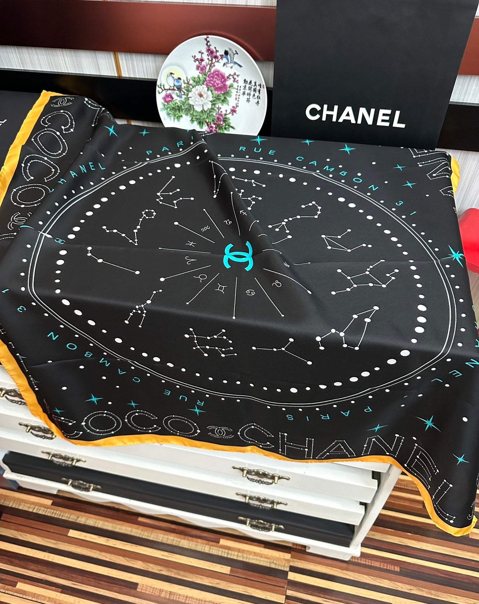 Chanel Silk Scarf