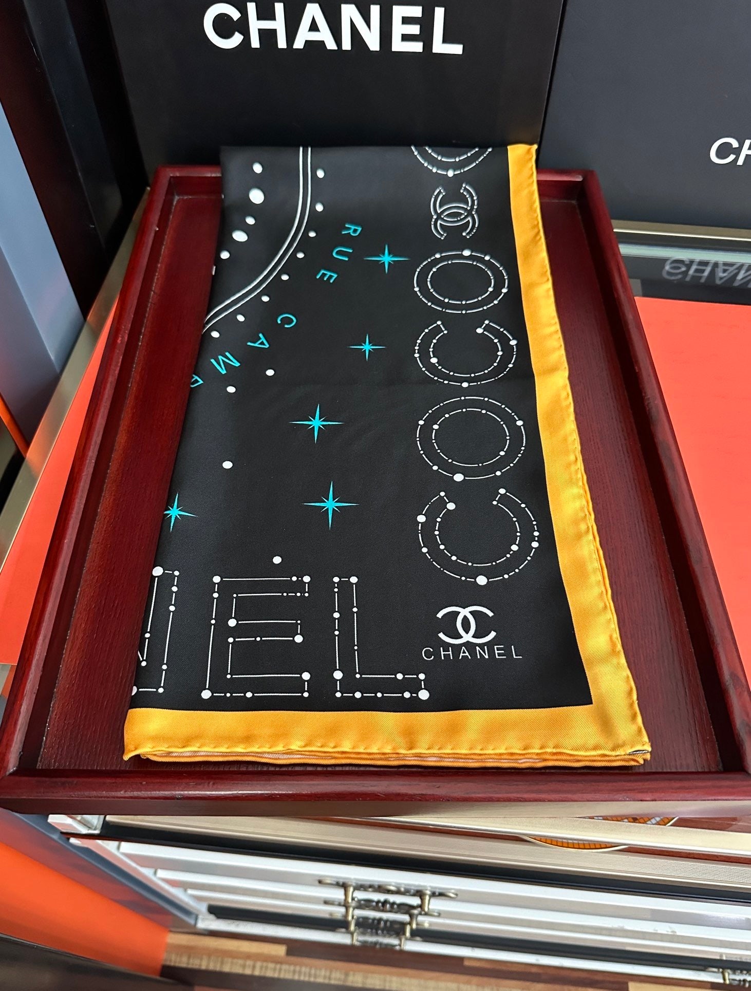 Chanel Silk Scarf