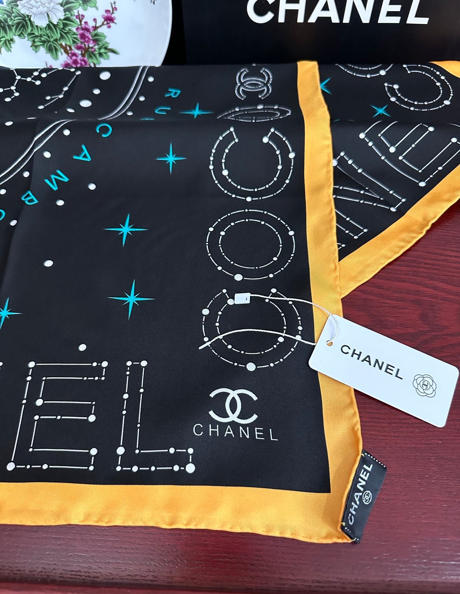 Chanel Silk Scarf
