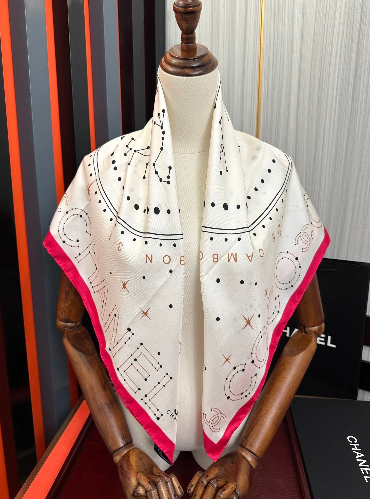 Chanel Silk Scarf