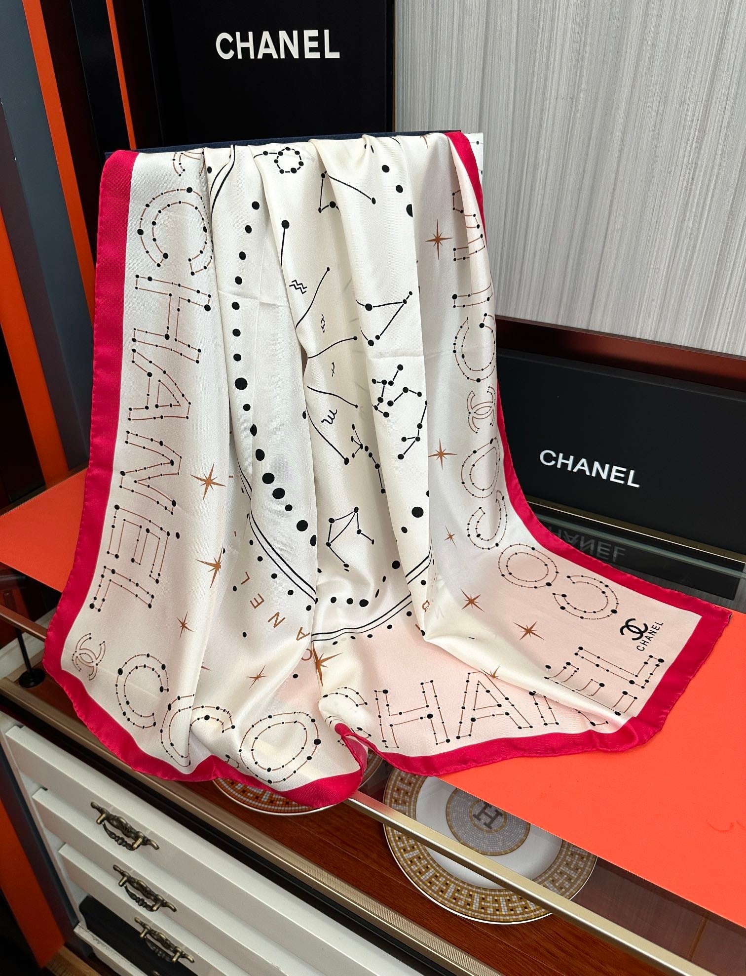 Chanel Silk Scarf
