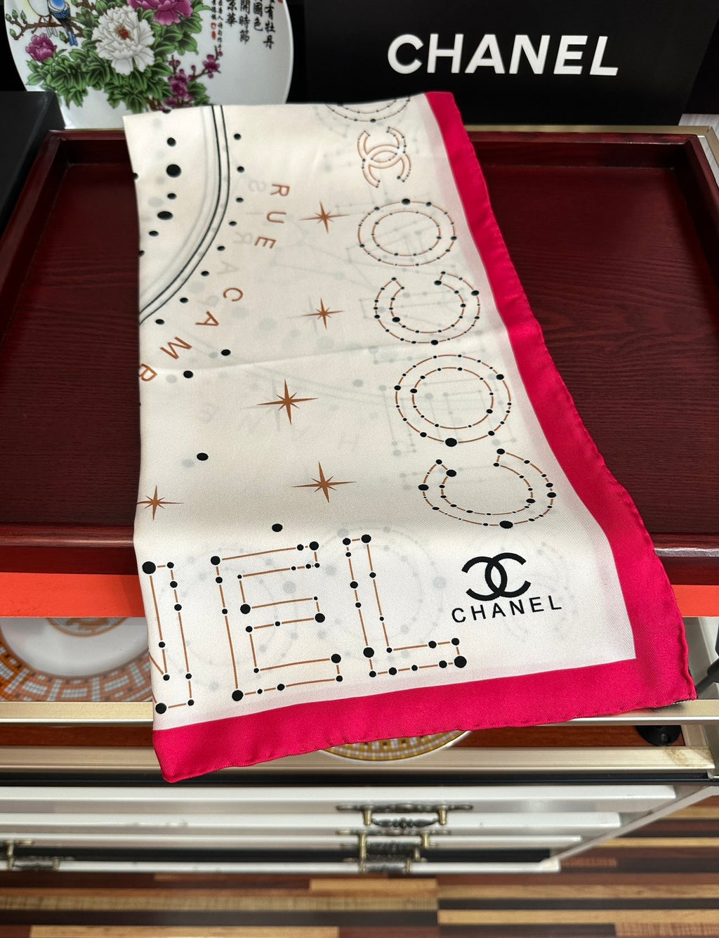 Chanel Silk Scarf