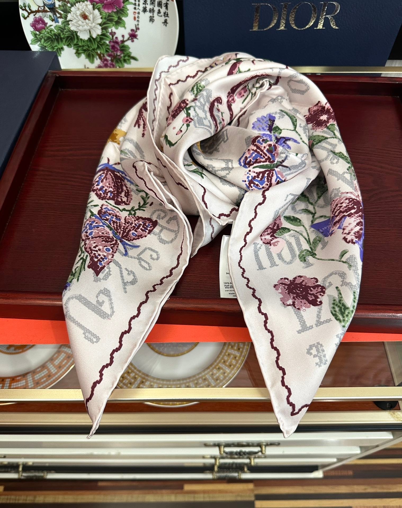 Dior Silk Scarf