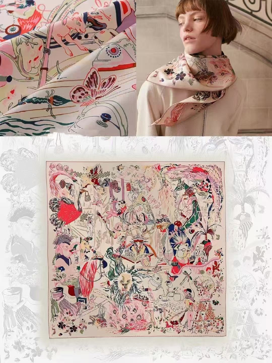 Hermès Silk Scarf