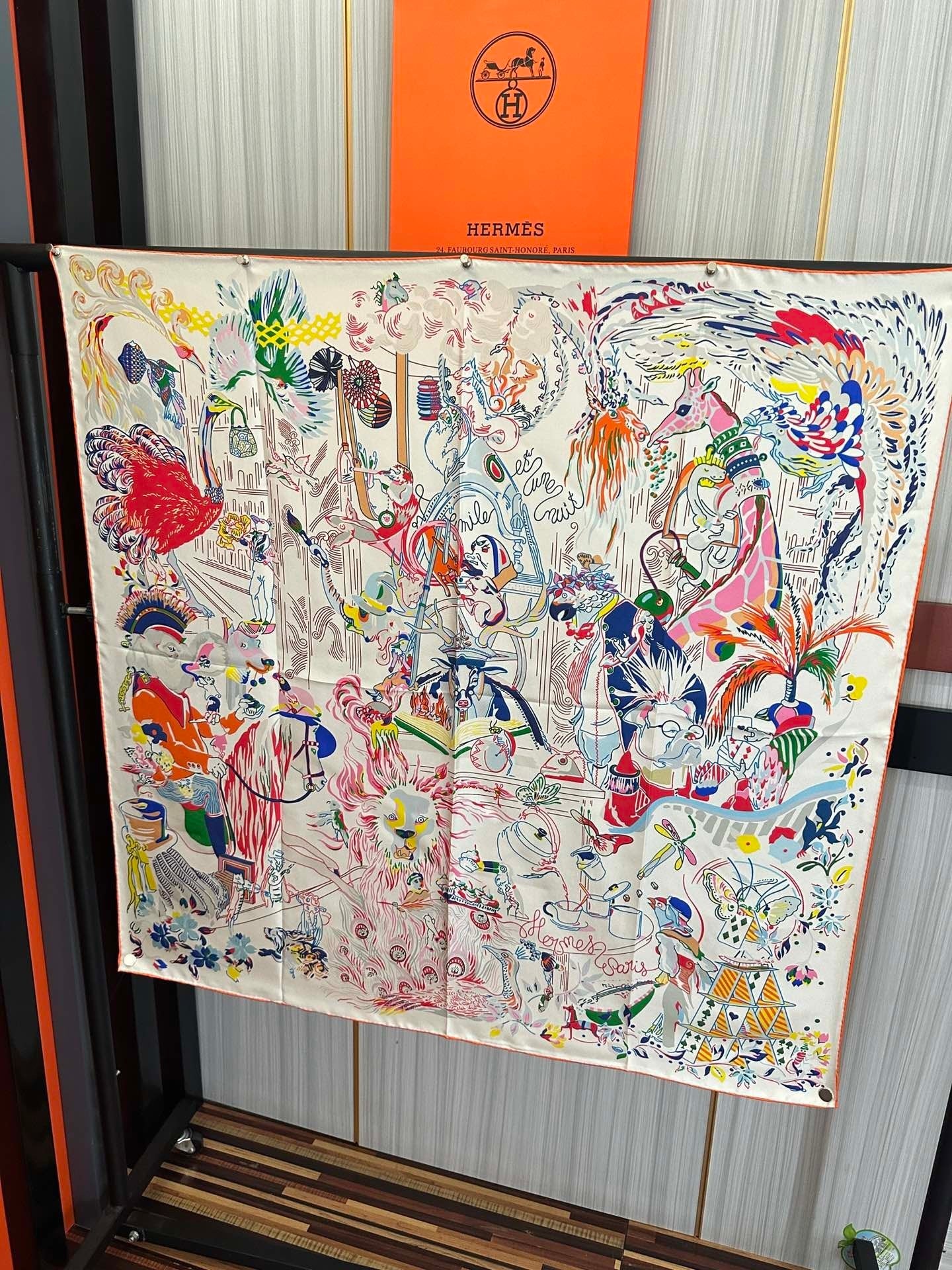 Hermès Silk Scarf