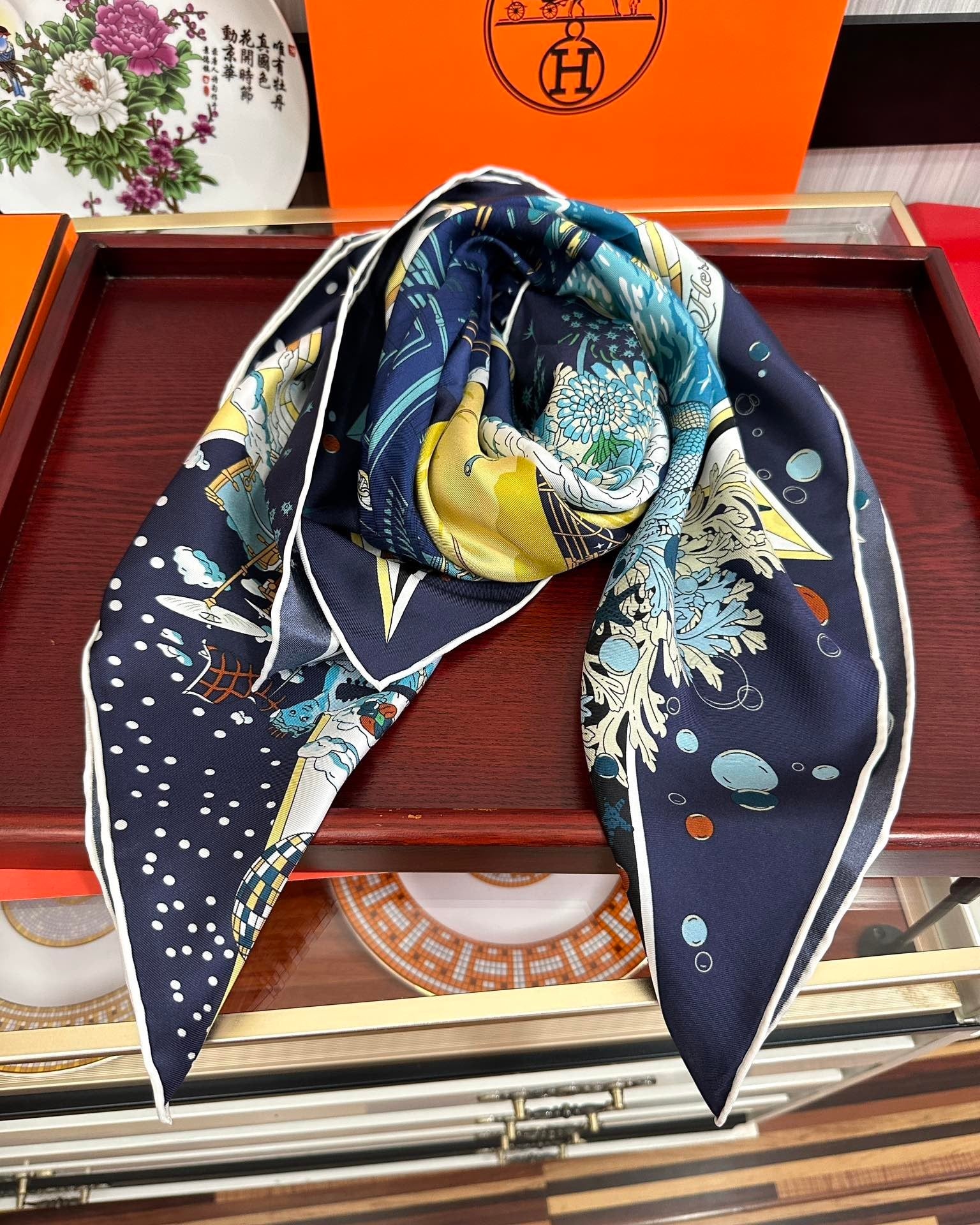 Hermès Silk Scarf